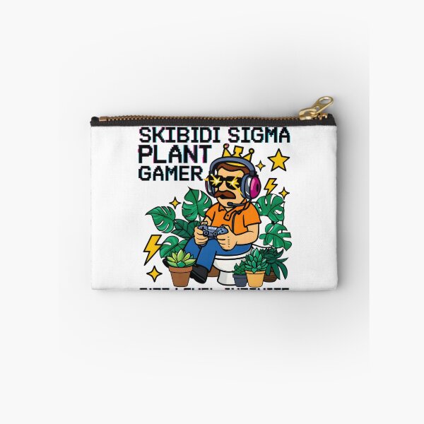 Item preview, Skibidi Sigma Plant Gamer Rizz Level Infinite T-Shirt  designed and sold by AnnDesignStudio.