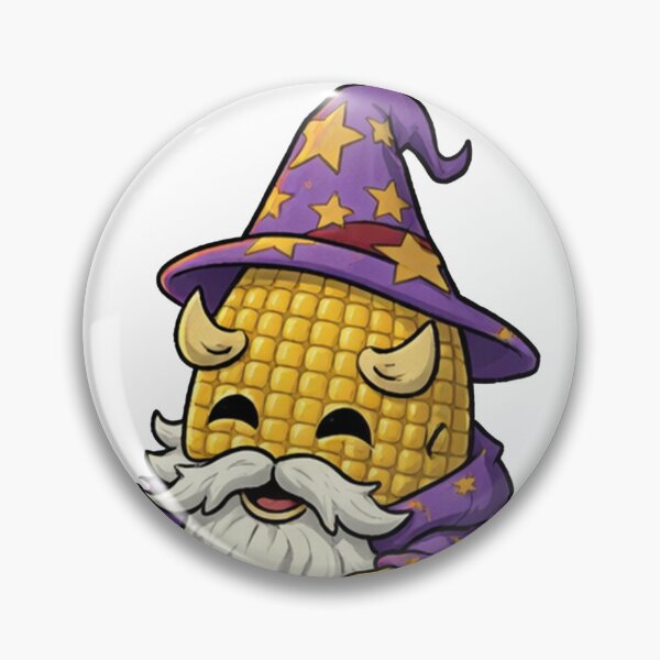 Item preview, Corn Wizard - Cute Magic Vegetable Character Art designed and sold by Original-Vibes.