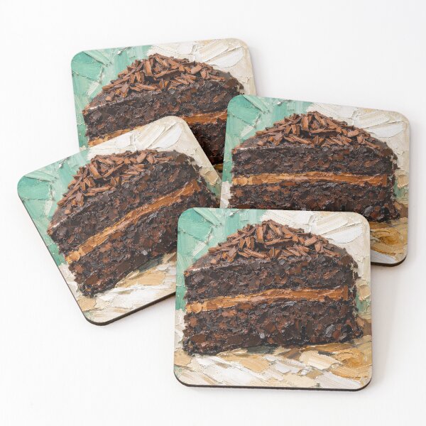 Item preview, Chocolate Cake Slice designed and sold by caracatita75.