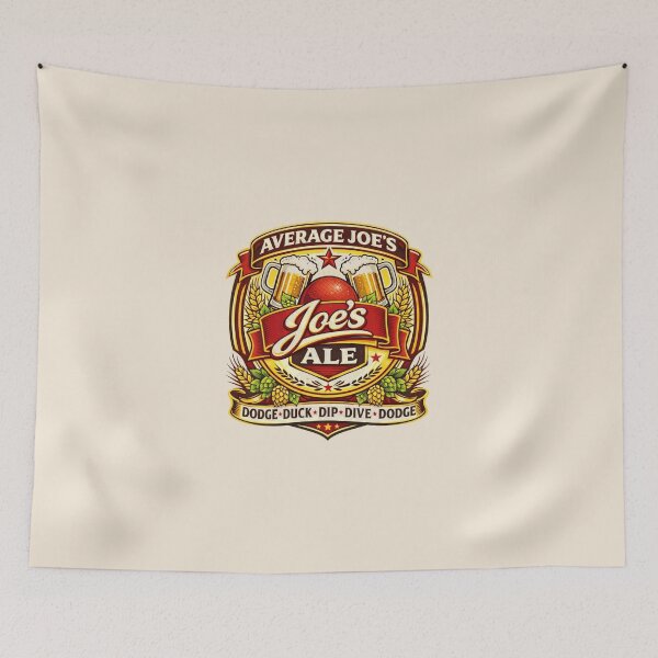 Item preview, Average Joe’s Ale Dodgeball Beer Logo Funny Gym Parody Shirt designed and sold by GhostDawgs.