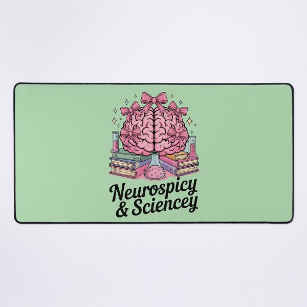 Item preview, Neurospicy and Sciencey - ADHD Coquette Aesthetic Science designed and sold by Design_Your_Day.