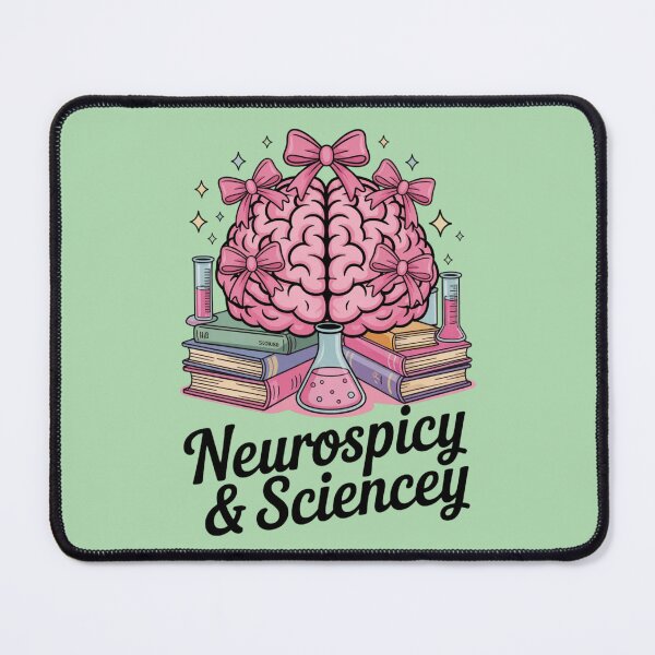 Item preview, Neurospicy and Sciencey - ADHD Coquette Aesthetic Science designed and sold by Design_Your_Day.