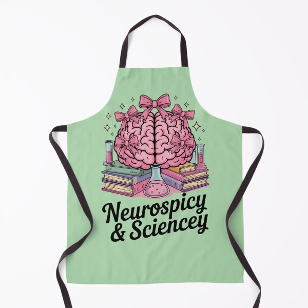 Item preview, Neurospicy and Sciencey - ADHD Coquette Aesthetic Science designed and sold by Design_Your_Day.