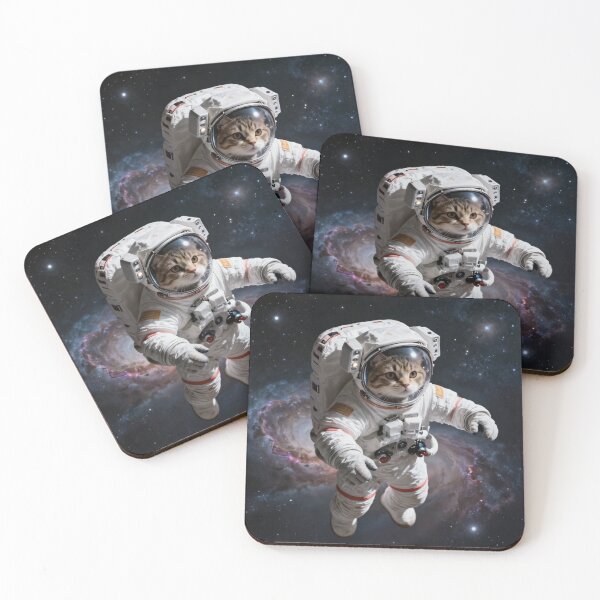 Item preview, Space Cat Explorer - Galaxy Astronaut Kitten  designed and sold by paplyy.