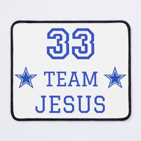 Item preview, Team Jesus 33 Athletic Sports style designed and sold by MindRebel.