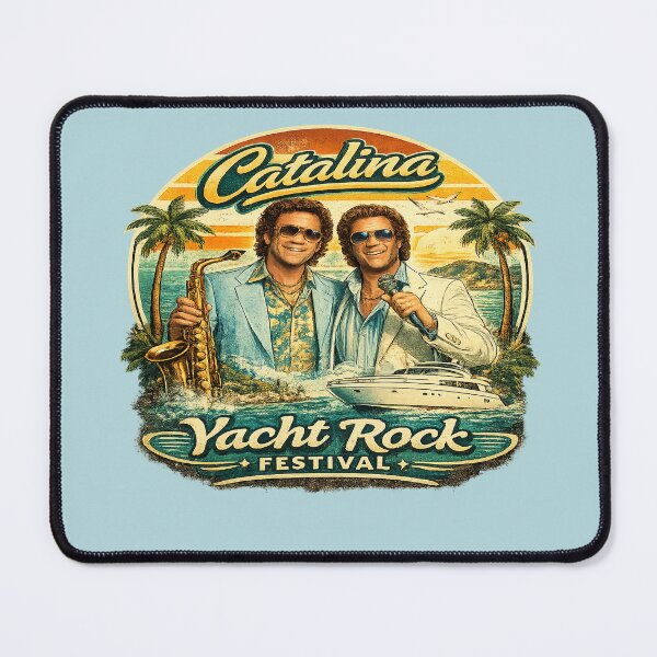 Item preview, Catalina Yacht Rock Festival Retro Coastal Music Shirt designed and sold by GhostDawgs.