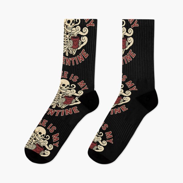 Item preview, caffeine lover coffee is my valentine design designed and sold by ArtDesignTp.