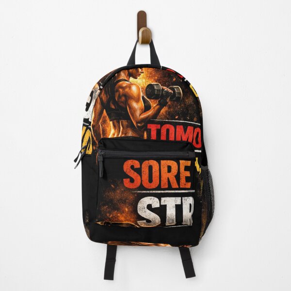Item preview, Sore Today Strong Tomorrow – Gym Motivation Quote designed and sold by StorySeller85.