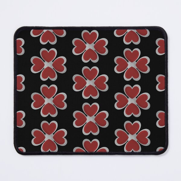 Item preview, Pendant red clover print designed and sold by YaroshMaria.