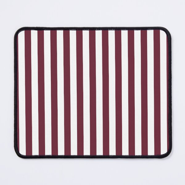Item preview, Striped White And Burgundy Pattern designed and sold by pattern-archive.