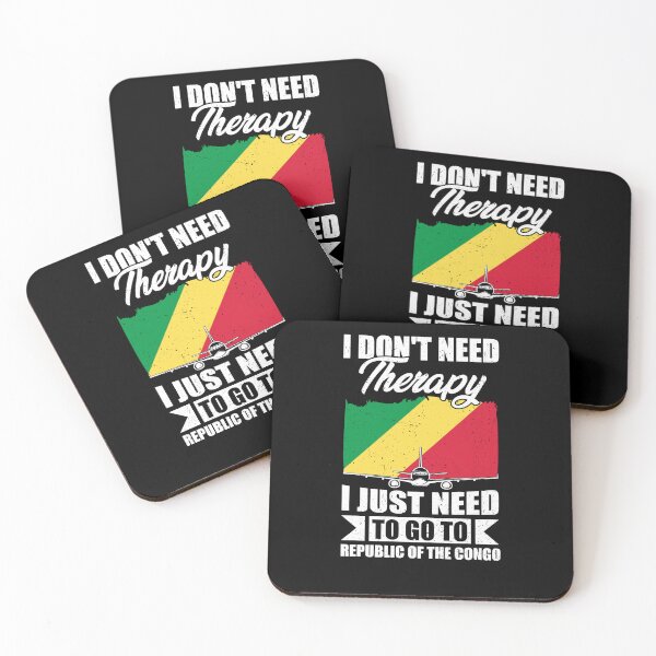 Item preview, I Don't Need Therapy I Just Need to Go to Republic of the Congo designed and sold by GabbyKash.