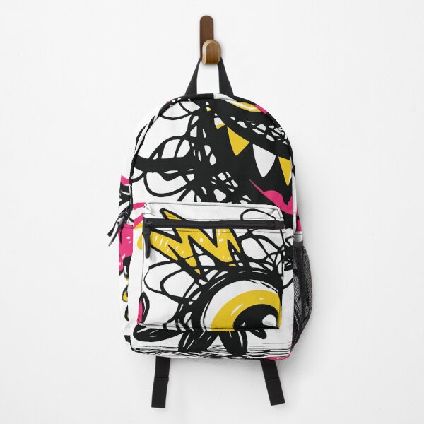 Item preview, A wild chaotic monster made from expressive scribble lines and playful shapes. The messy style gives the character a unique personality that fits perfectly designed and sold by Dejbar.
