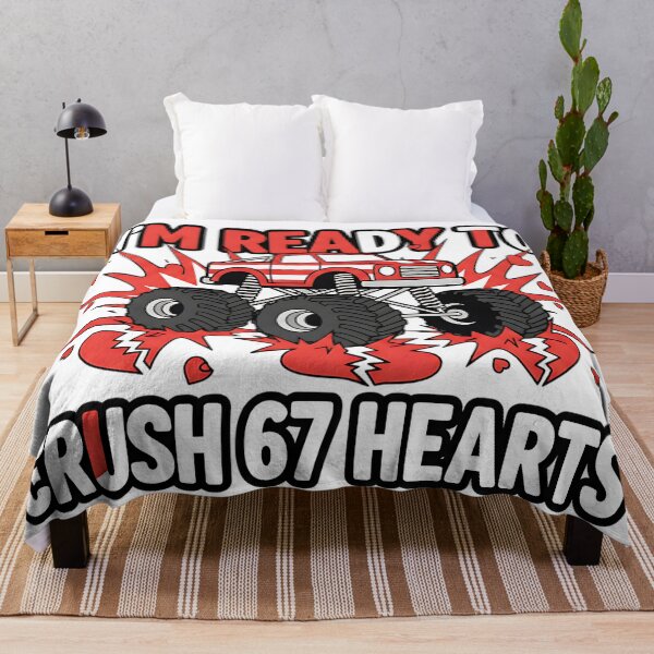Item preview, ready to crush 67 hearts playful boys valentines designed and sold by ArtDesignTp.