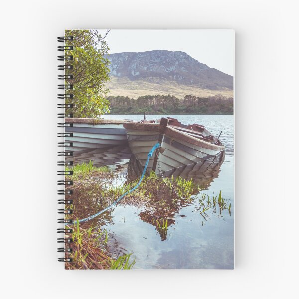 Item preview, Two Boats Resting at the Connemara Shore designed and sold by AshleyMobleyArt.