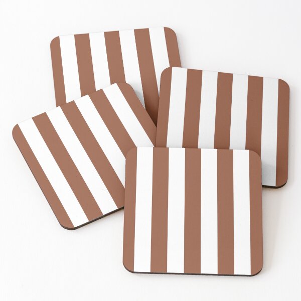 Item preview, Striped White And Copper Pattern designed and sold by pattern-archive.