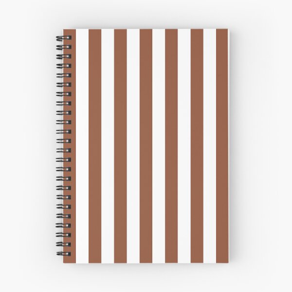 Aperçu de l'œuvre Motif rayé blanc et cuivre créée et vendue par pattern-archive.