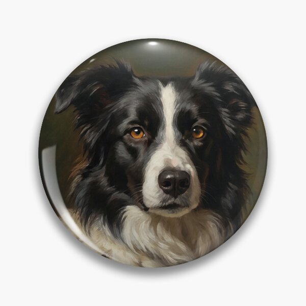 Item preview, Royal Border Collie Aristocratic Portrait designed and sold by Rutvain.