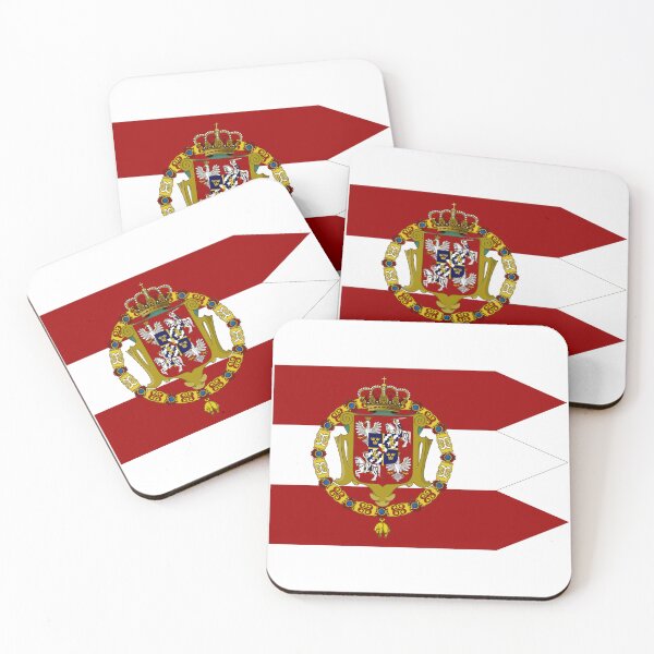 Item preview, Royal banner of the Polish-Lithuanian Commonwealth (1605-1795) designed and sold by ✠Extra✠Ecclesiam✠Nulla✠Salus✠.