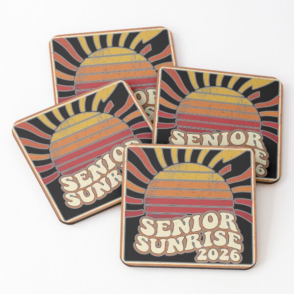 Item preview, Copy of Senior Sunrise 2026 Retro Vintage Sunset (Sticker Version) designed and sold by ryanguas.