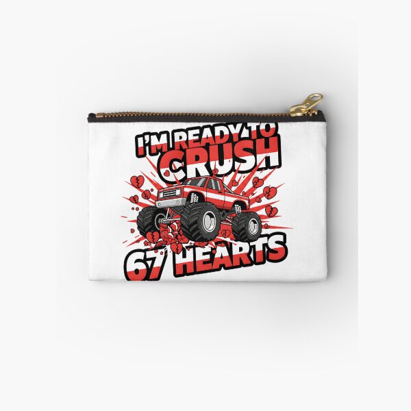 Item preview, im ready to crush 67 hearts funny kids valentines designed and sold by ArtDesignTp.