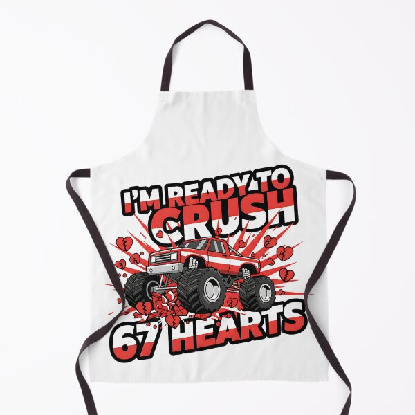 Item preview, im ready to crush 67 hearts funny kids valentines designed and sold by ArtDesignTp.