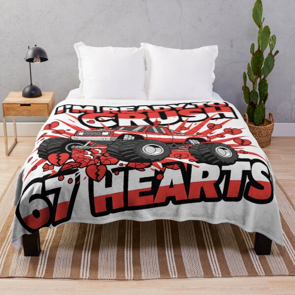 Item preview, im ready to crush 67 hearts funny kids valentines designed and sold by ArtDesignTp.