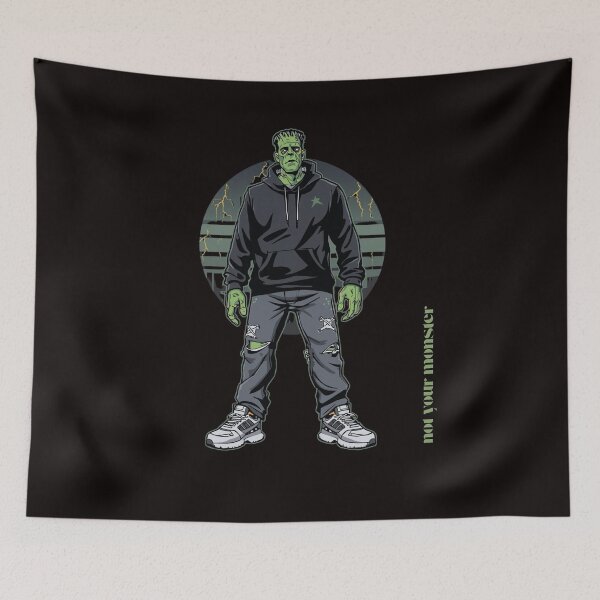 Item preview, Not Your Monster designed and sold by TwoMagpiesShop.