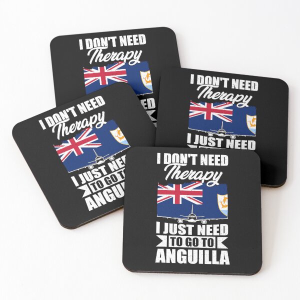 Item preview, I Don't Need Therapy I Just Need to Go to Anguilla  designed and sold by GabbyKash.