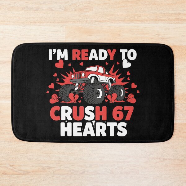 Item preview, crush 67 hearts funny boys classroom valentines designed and sold by ArtDesignTp.
