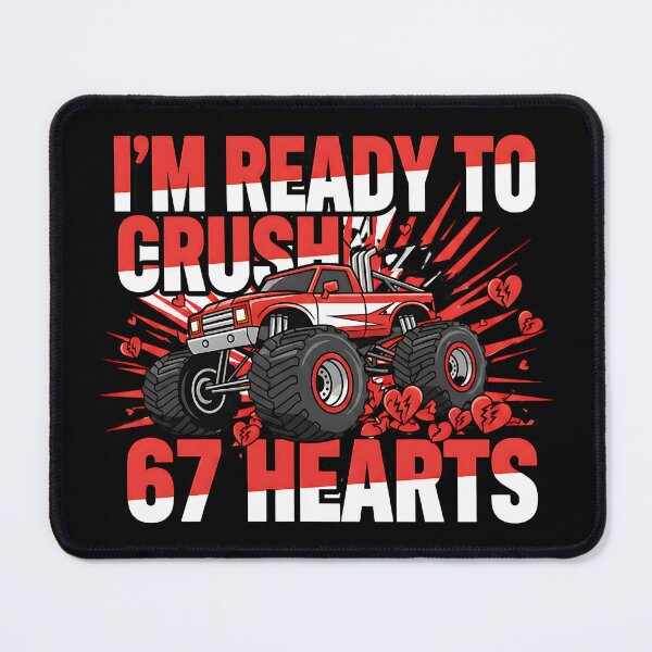 Item preview, crush 67 hearts funny classroom valentines design designed and sold by ArtDesignTp.