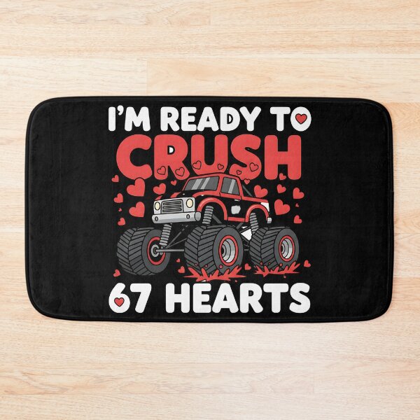 Item preview, im ready to crush 67 hearts boys valentines design designed and sold by ArtDesignTp.
