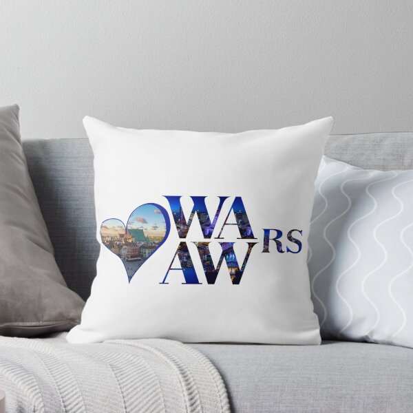 Item preview, Love Warsaw Skyline Heart – Warsaw Poland Cityscape Travel Souvenir Design designed and sold by Winetastic-Art.