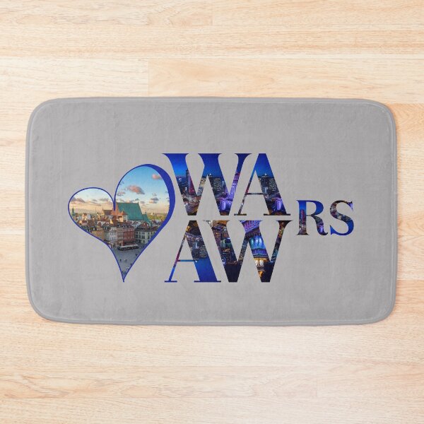 Item preview, Love Warsaw Skyline Heart – Warsaw Poland Cityscape Travel Souvenir Design designed and sold by Winetastic-Art.