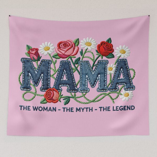 Item preview, Mama The Woman The Myth The Legend designed and sold by GrafTeesLab.