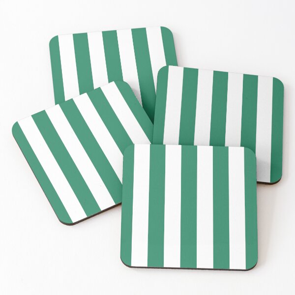 Item preview, Striped White And Green Pattern designed and sold by pattern-archive.