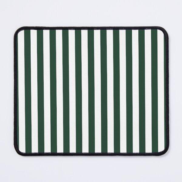 Item preview, Striped White And Forest Green Pattern designed and sold by pattern-archive.