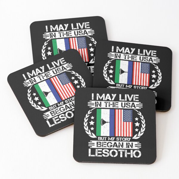 Item preview, I May Live In The USA But My Story Began In Lesotho  designed and sold by CosmoKitsch.