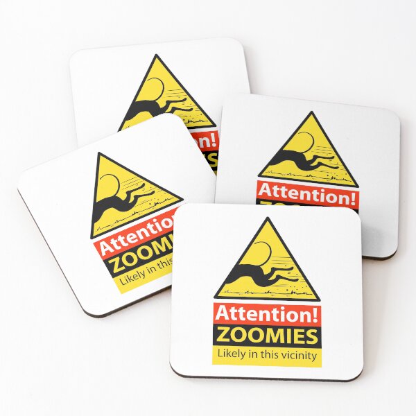 Item preview, Zoomies hazard sign designed and sold by RichSkipworth.