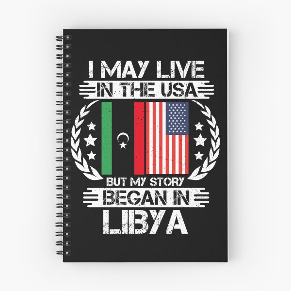 Item preview, I May Live In The USA But My Story Began In Libya   designed and sold by CosmoKitsch.