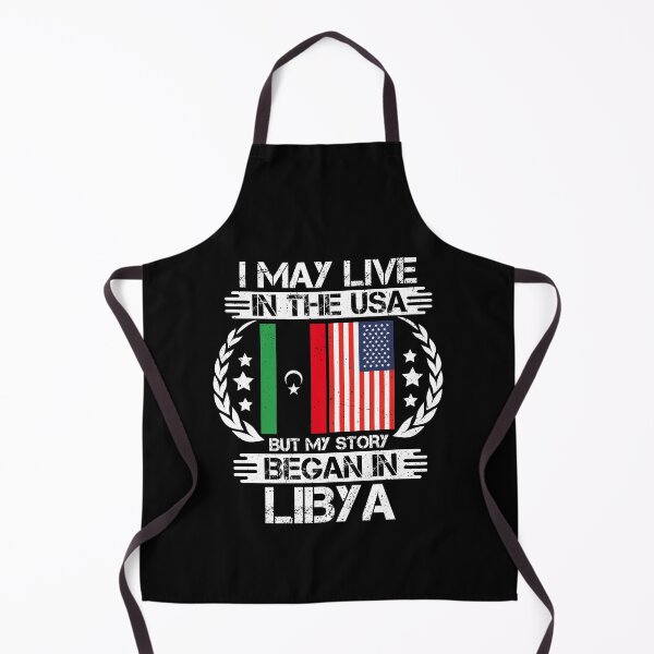 Item preview, I May Live In The USA But My Story Began In Libya designed and sold by CosmoKitsch.