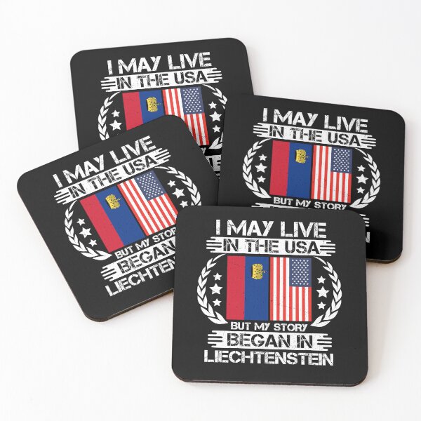 Item preview, I May Live In The USA But My Story Began In Liechtenstein  designed and sold by CosmoKitsch.