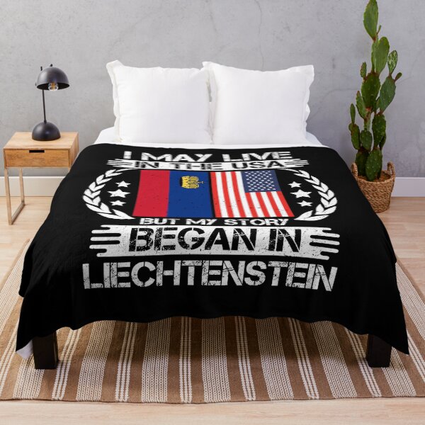 Item preview, I May Live In The USA But My Story Began In Liechtenstein designed and sold by CosmoKitsch.