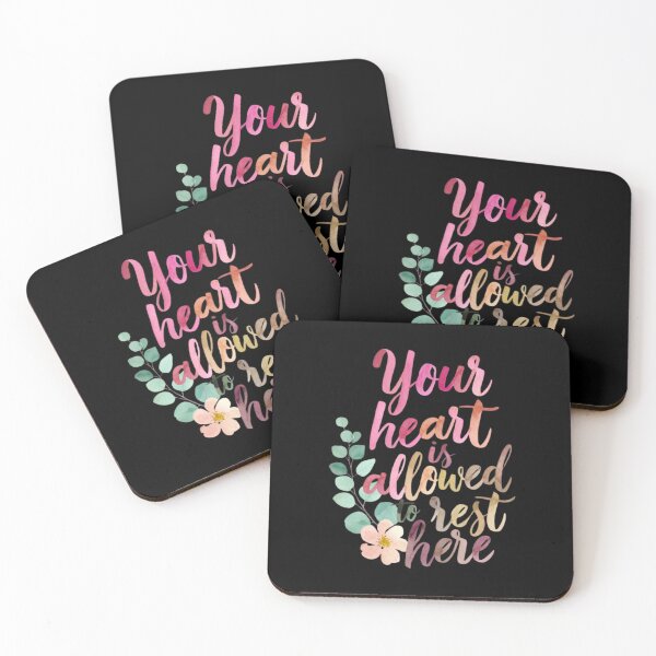 Item preview, Your Heart Is Allowed to Rest designed and sold by CoquetteLunaCo.