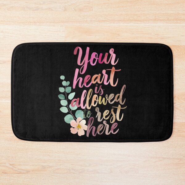 Item preview, Your Heart Is Allowed to Rest designed and sold by CoquetteLunaCo.