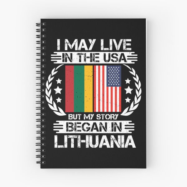 Item preview, I May Live In The USA But My Story Began In Lithuania  designed and sold by CosmoKitsch.