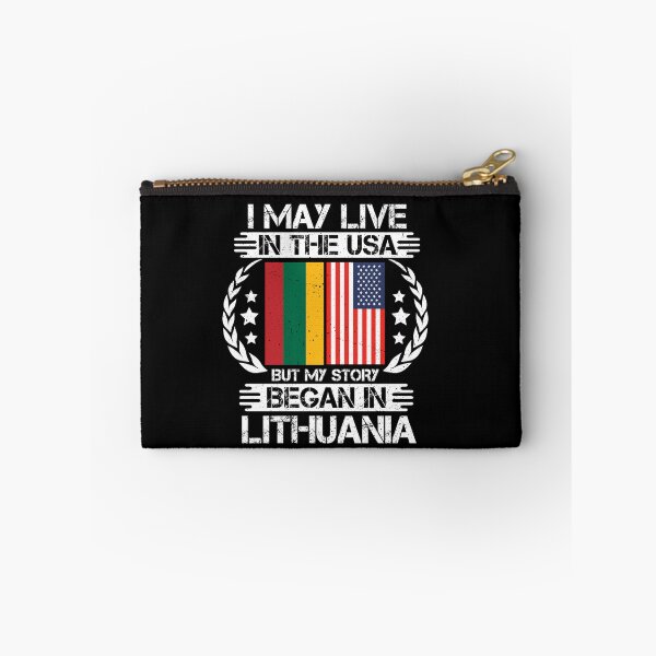 Item preview, I May Live In The USA But My Story Began In Lithuania  designed and sold by CosmoKitsch.