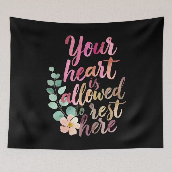 Item preview, Your Heart Is Allowed to Rest designed and sold by CoquetteLunaCo.