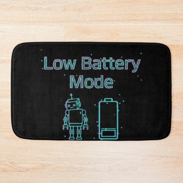 Item preview, Low Battery Mode – Funny Cyberpunk Robot designed and sold by trend-forge.
