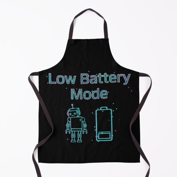 Item preview, Low Battery Mode – Funny Cyberpunk Robot designed and sold by trend-forge.