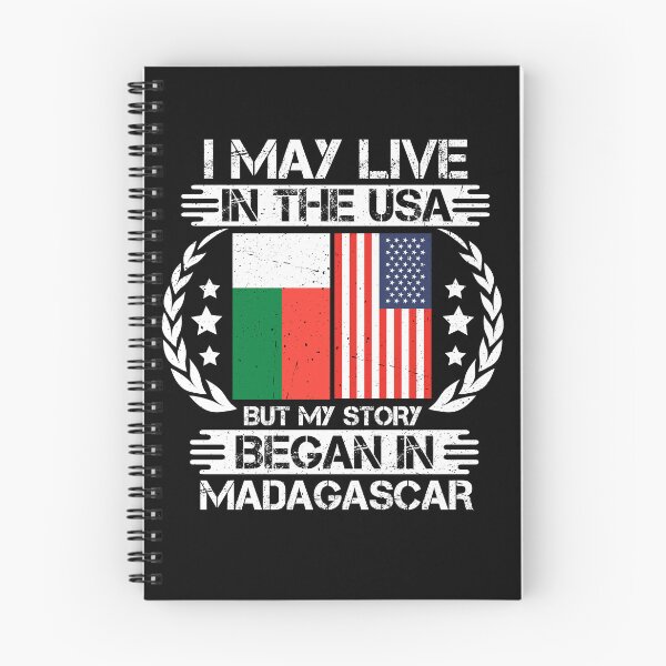 Item preview, I May Live In The USA But My Story Began In Madagascar  designed and sold by CosmoKitsch.